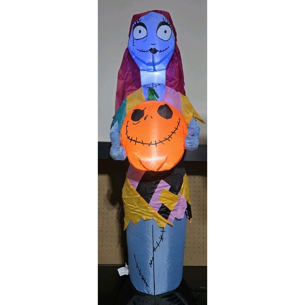 Nightmare Before Christmas Sally Pumpkin 3.5 Ft Halloween Airblown Inflatable